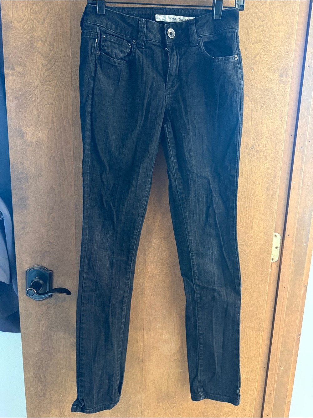 DKNY Women's Black Skinny Jeans